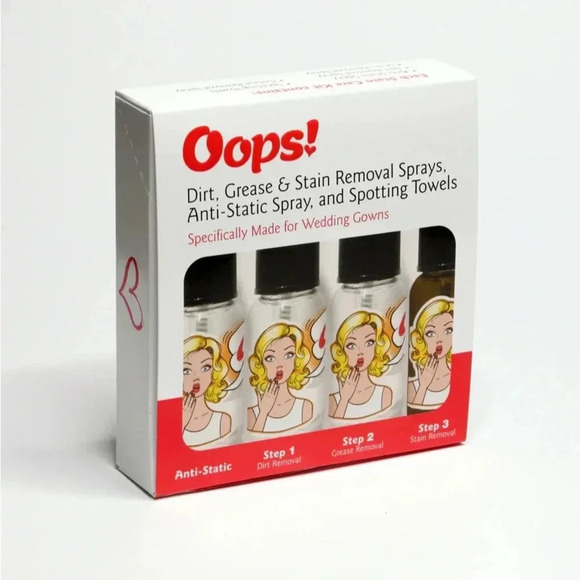 NWT Oops! Stain Removal Kit for Brides, Wedding Day, Bridal Shower - Picture 1 of 6
